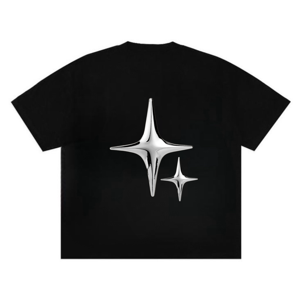 Star black tee