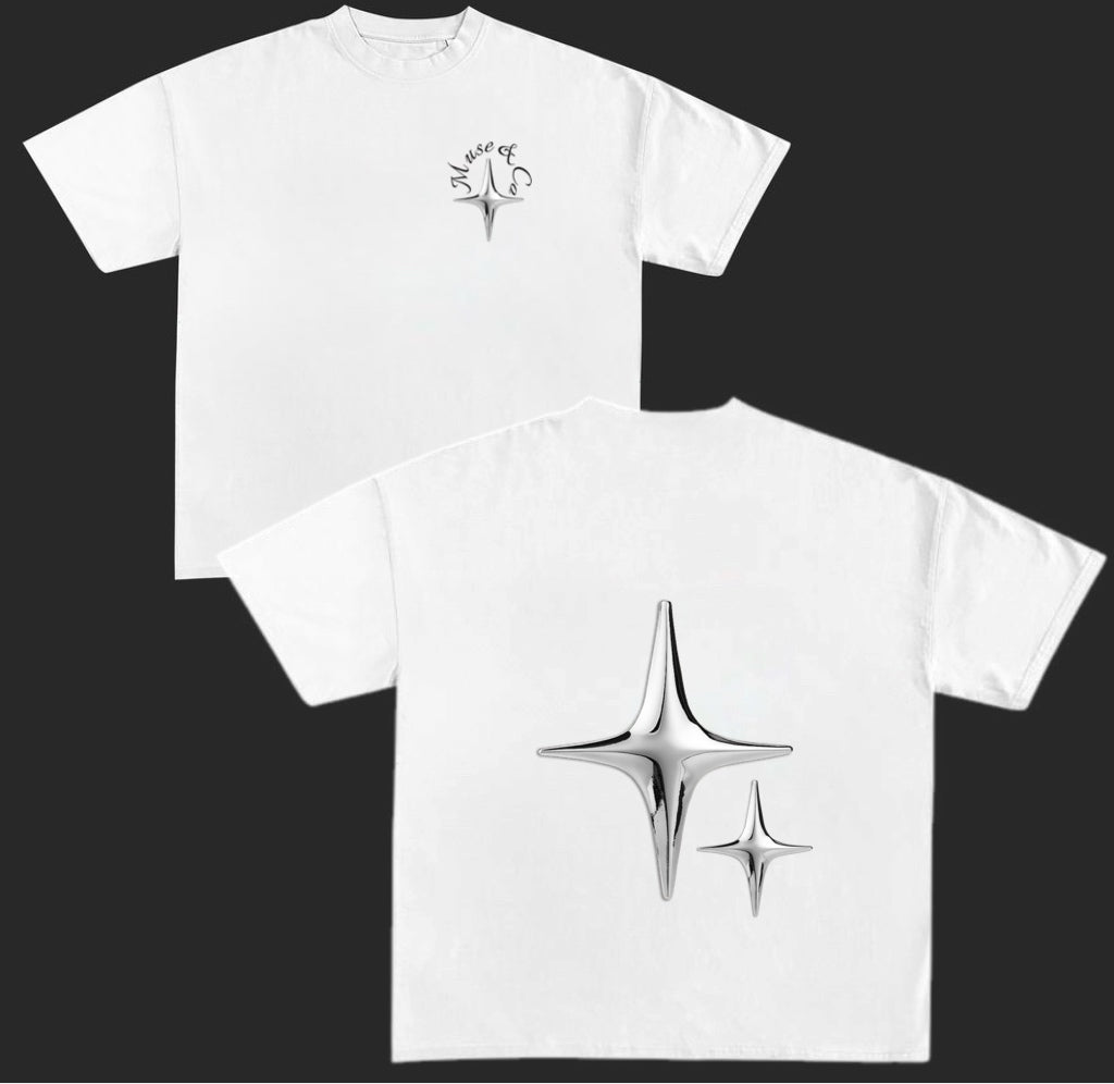 Star white tee